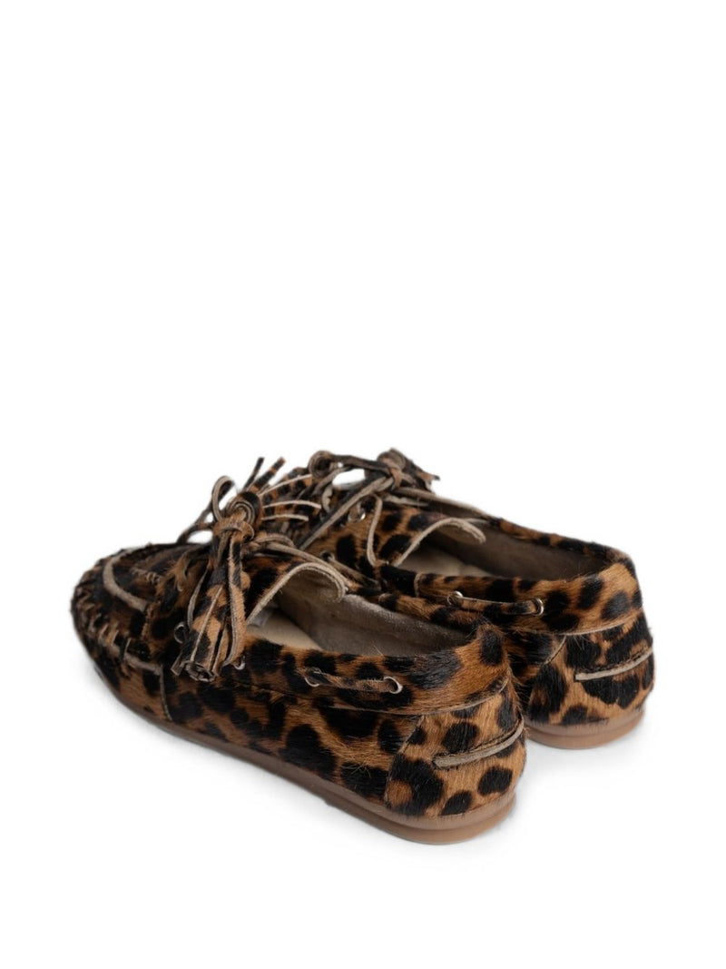 032C 032C POSA Flat shoes LEOPARD PRINT