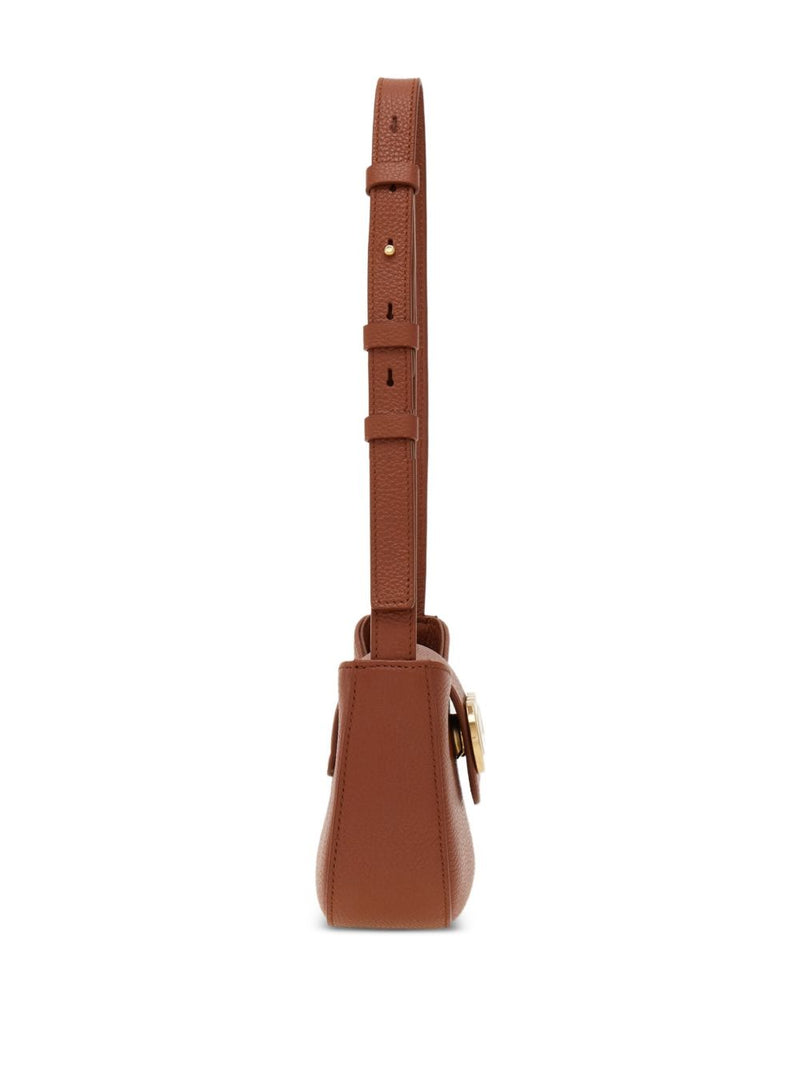 Ferragamo Ferragamo Gancini Zip Shoulder Bag