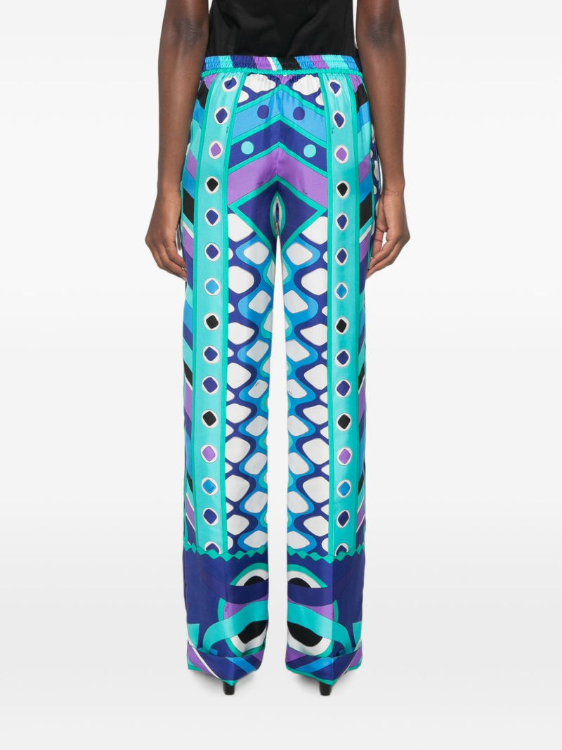 Pucci PUCCI Trousers LIGHT BLUE
