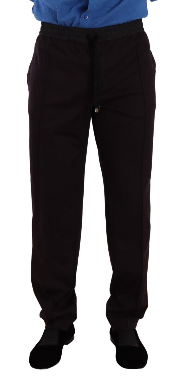 Calça skinny masculina bordô de algodão Dolce & Gabbana