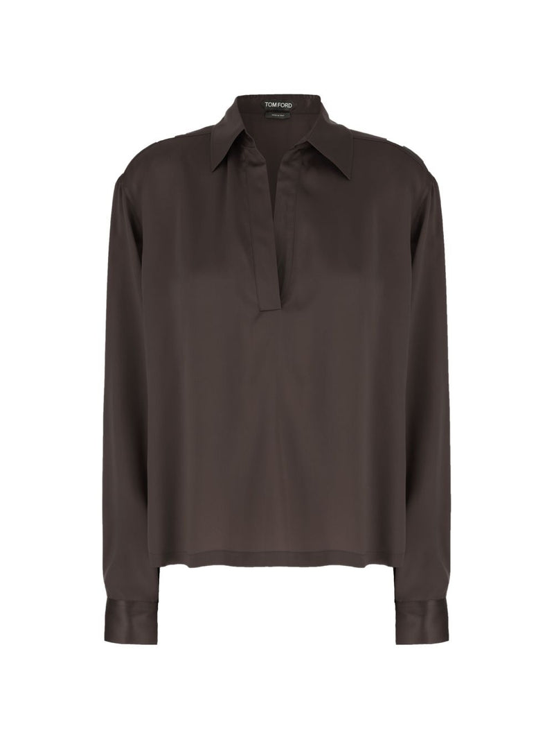 Tom Ford Tom Ford T-shirts and Polos BROWN