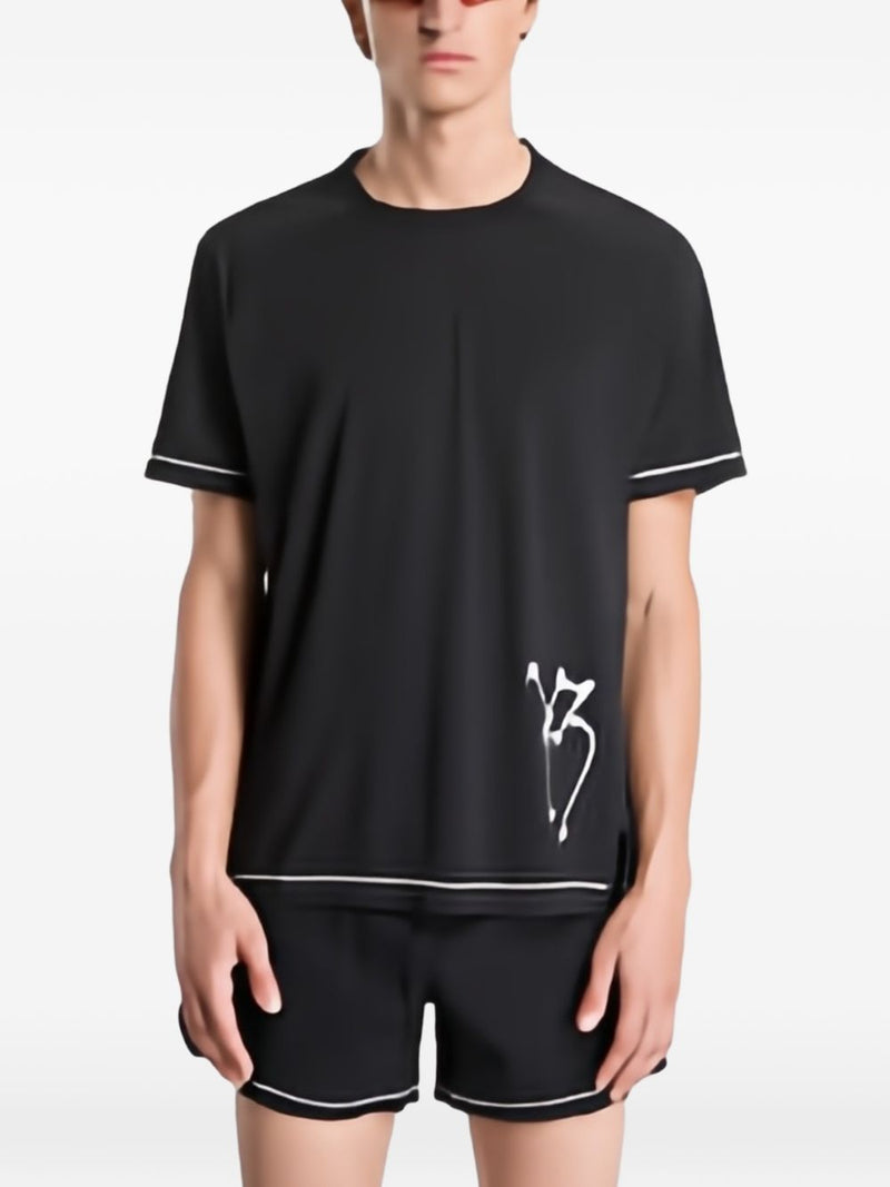 Y-3 Y-3 T-shirts and Polos BLACK