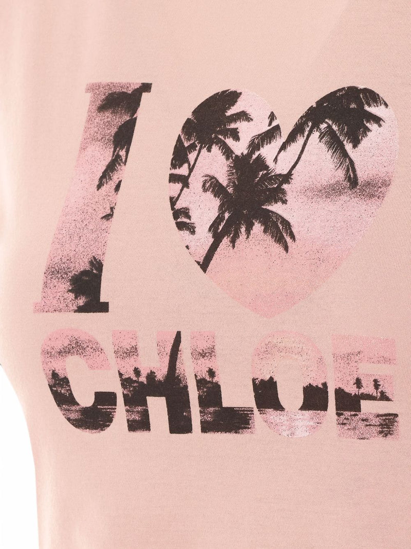 Chloé Chloé Chloè T-shirts and Polos PINK