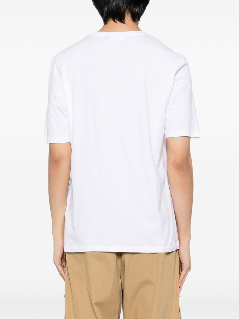 Maison Kitsuné Maison Kitsuné MAISON KITSUNE' T-shirts and Polos WHITE