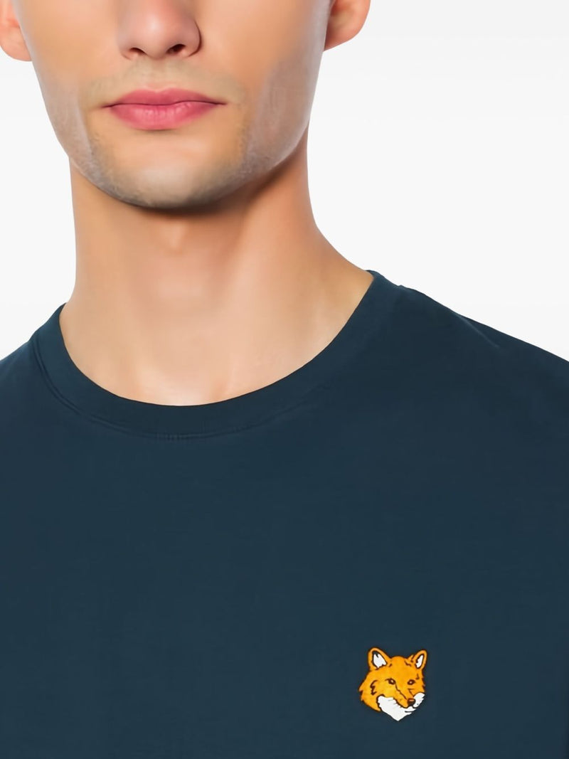 Maison Kitsuné Maison Kitsuné MAISON KITSUNE' T-shirts and Polos NAVY