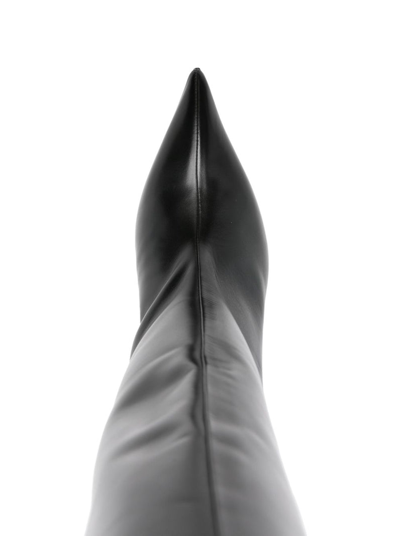 The Attico The Attico Lea Crystal Leather Boots
