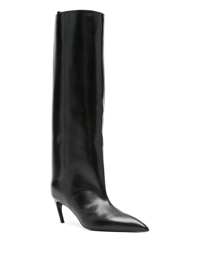 The Attico The Attico Lea Crystal Leather Boots
