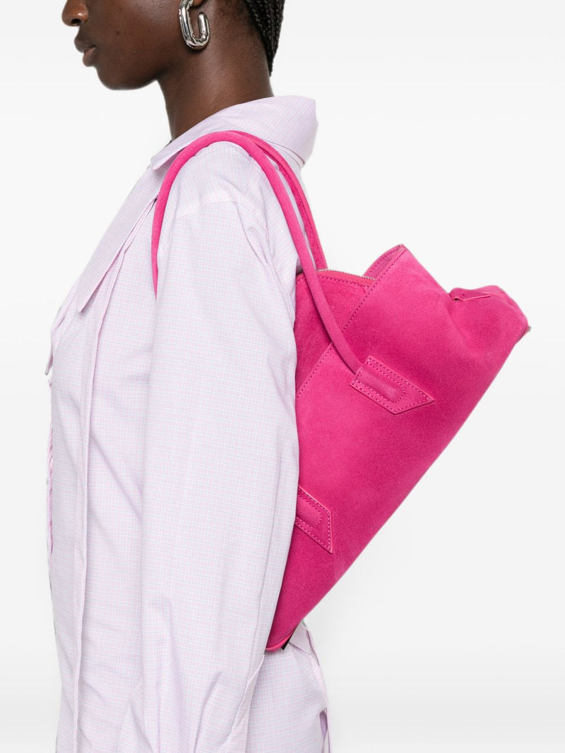 The Attico The Attico La Passeggiata Suede Bag