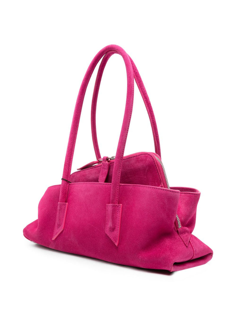 The Attico The Attico La Passeggiata Suede Bag