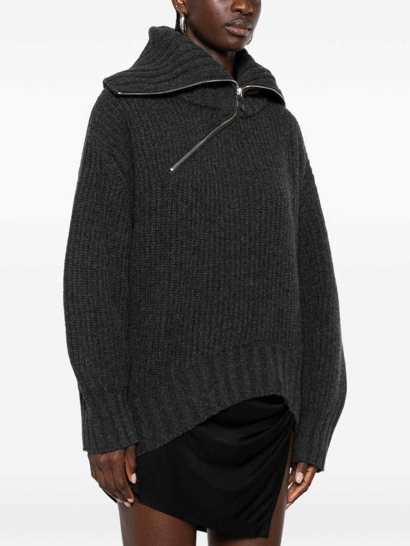 The Attico THE ATTICO Sweaters DARK GREY
