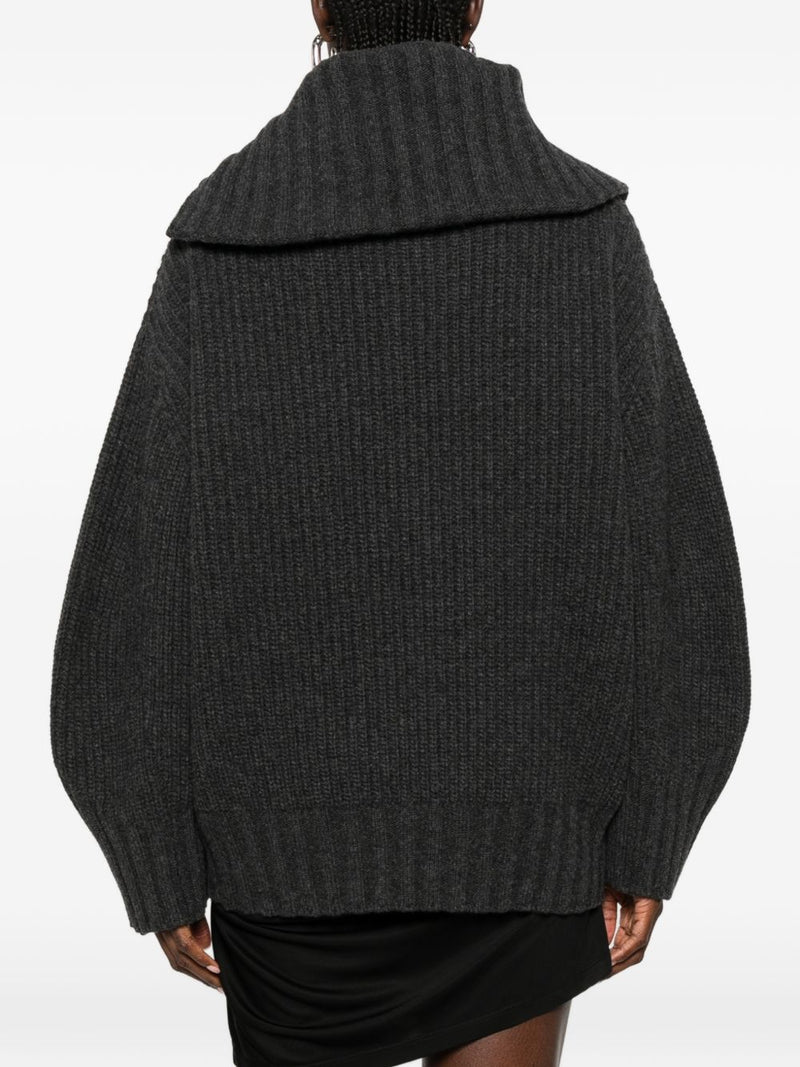 The Attico THE ATTICO Sweaters DARK GREY