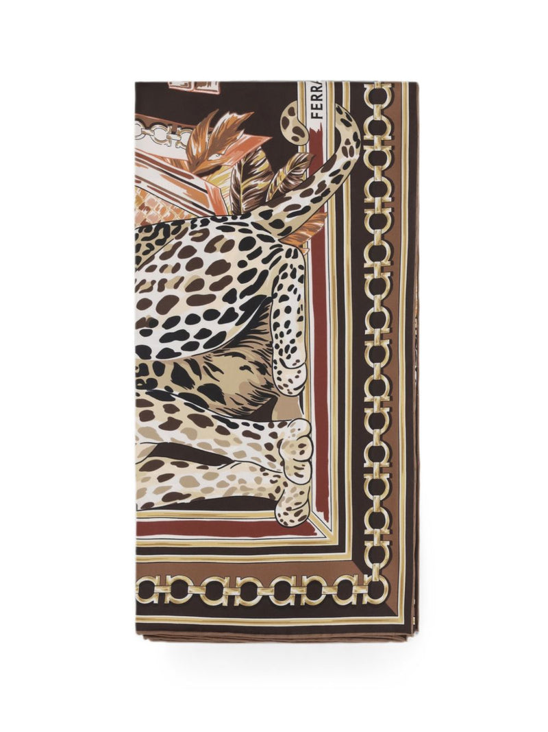 Ferragamo Ferragamo Scarfs BROWN