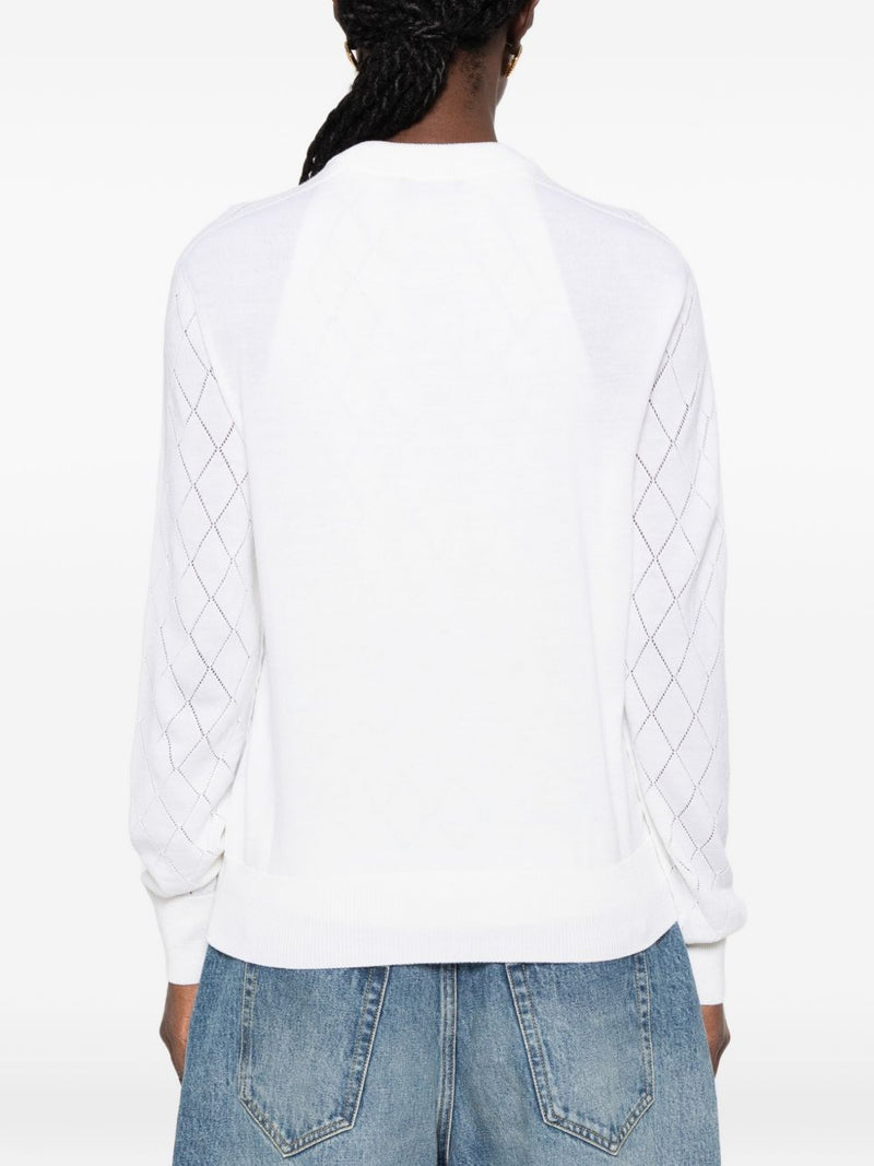 Balmain Balmain Sweaters WHITE