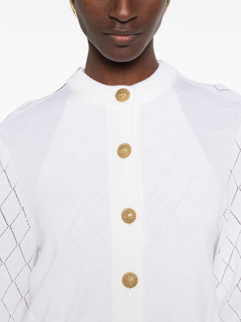 Balmain Balmain Sweaters WHITE