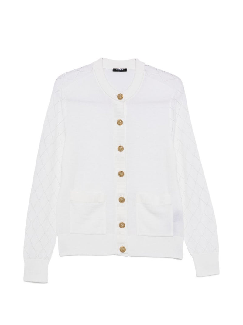Balmain Balmain Sweaters WHITE