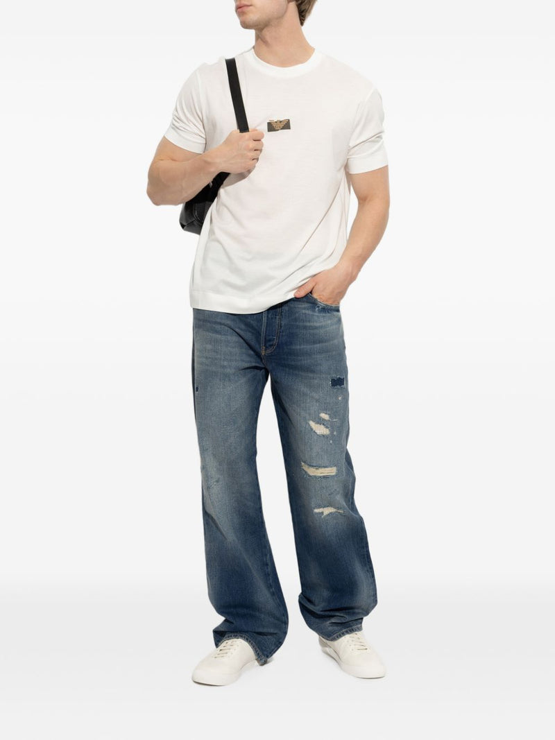 Emporio Armani Emporio Armani T-shirts and Polos WHITE