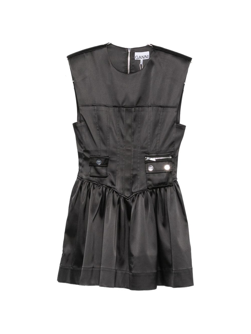 Ganni GANNI Dresses BLACK