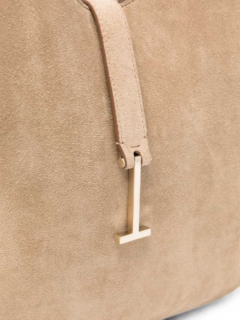 Tom Ford Tom Ford Suede T-Clasp Shoulder Bag