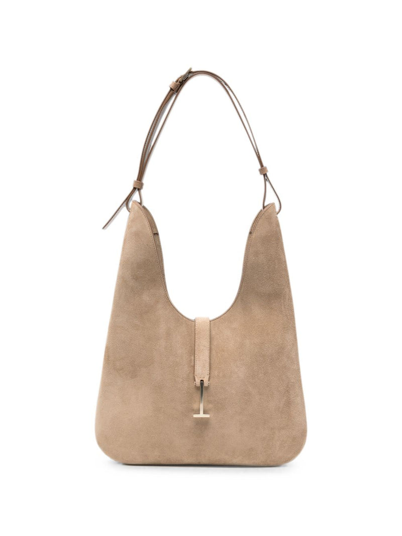 Tom Ford Tom Ford Suede T-Clasp Shoulder Bag