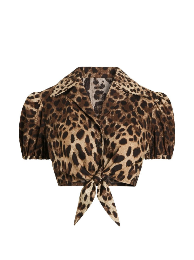Dolce & Gabbana Dolce & Gabbana Shirts LEOPARD PRINT