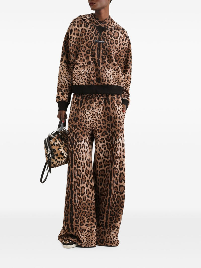 Dolce & Gabbana Dolce & Gabbana Trousers LEOPARD PRINT