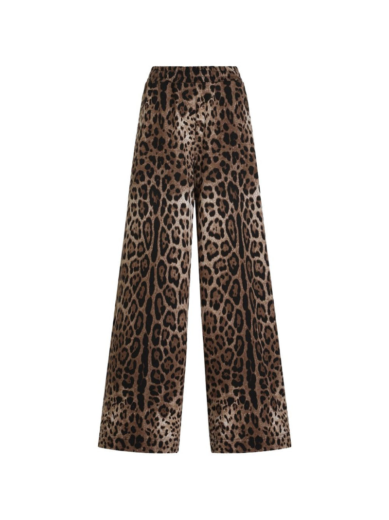 Dolce & Gabbana Dolce & Gabbana Trousers LEOPARD PRINT