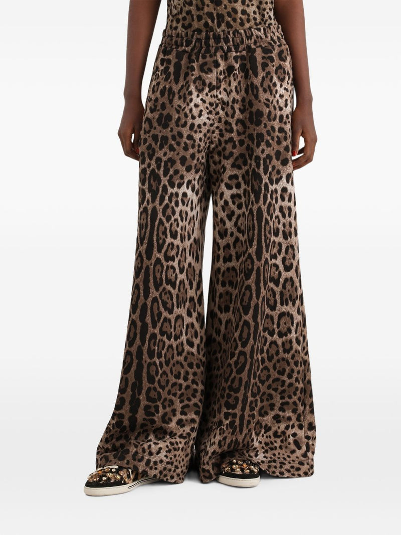 Dolce & Gabbana Dolce & Gabbana Trousers LEOPARD PRINT