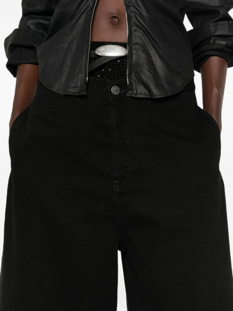 The Attico The Attico Shorts BLACK