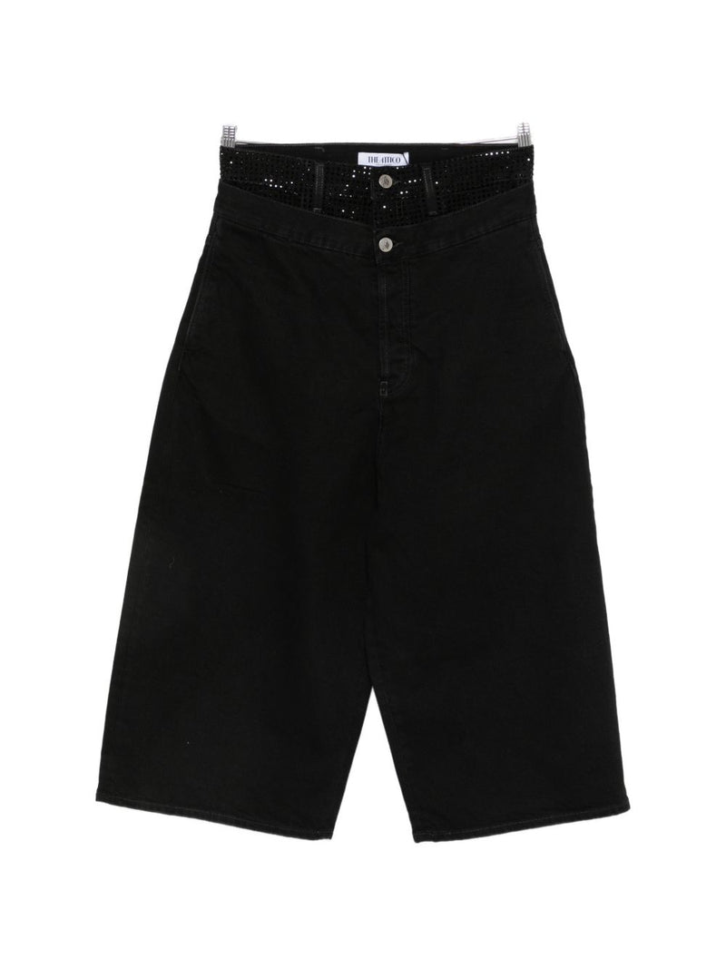 The Attico The Attico Shorts BLACK