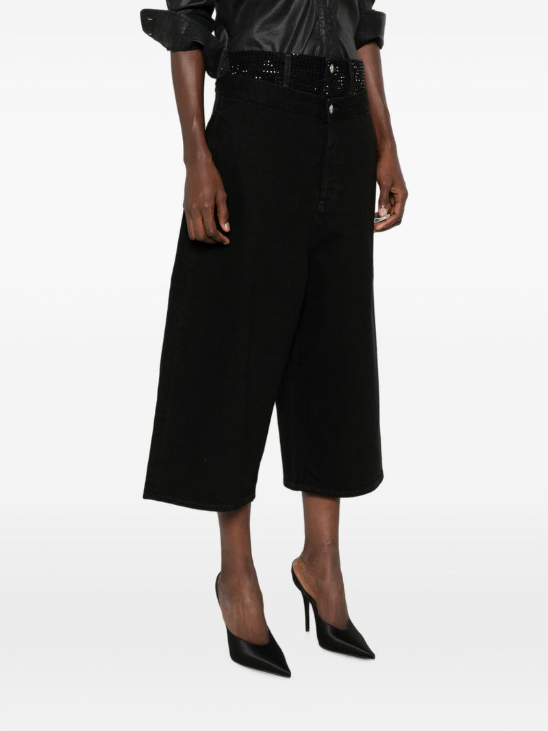 The Attico The Attico Shorts BLACK
