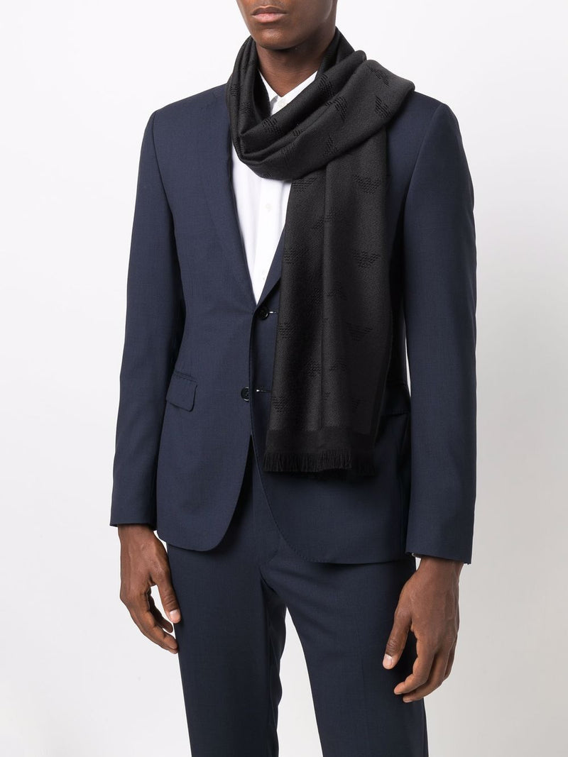 Emporio Armani Emporio Armani Scarfs DARK GREY