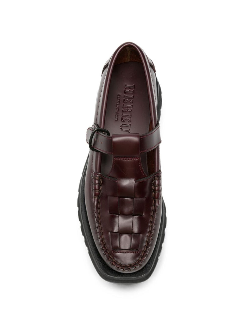 Hereu HEREU Flat shoes BORDEAUX