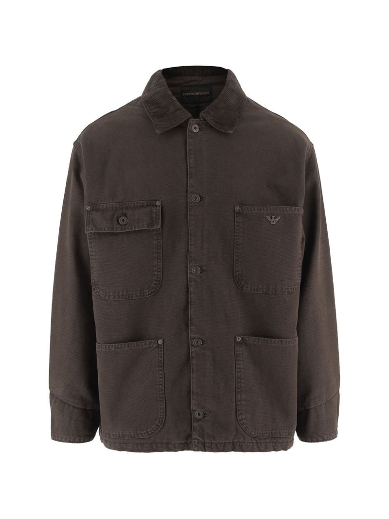 Emporio Armani Jackets BROWN