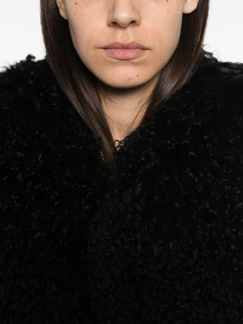 The Attico THE ATTICO Coats BLACK