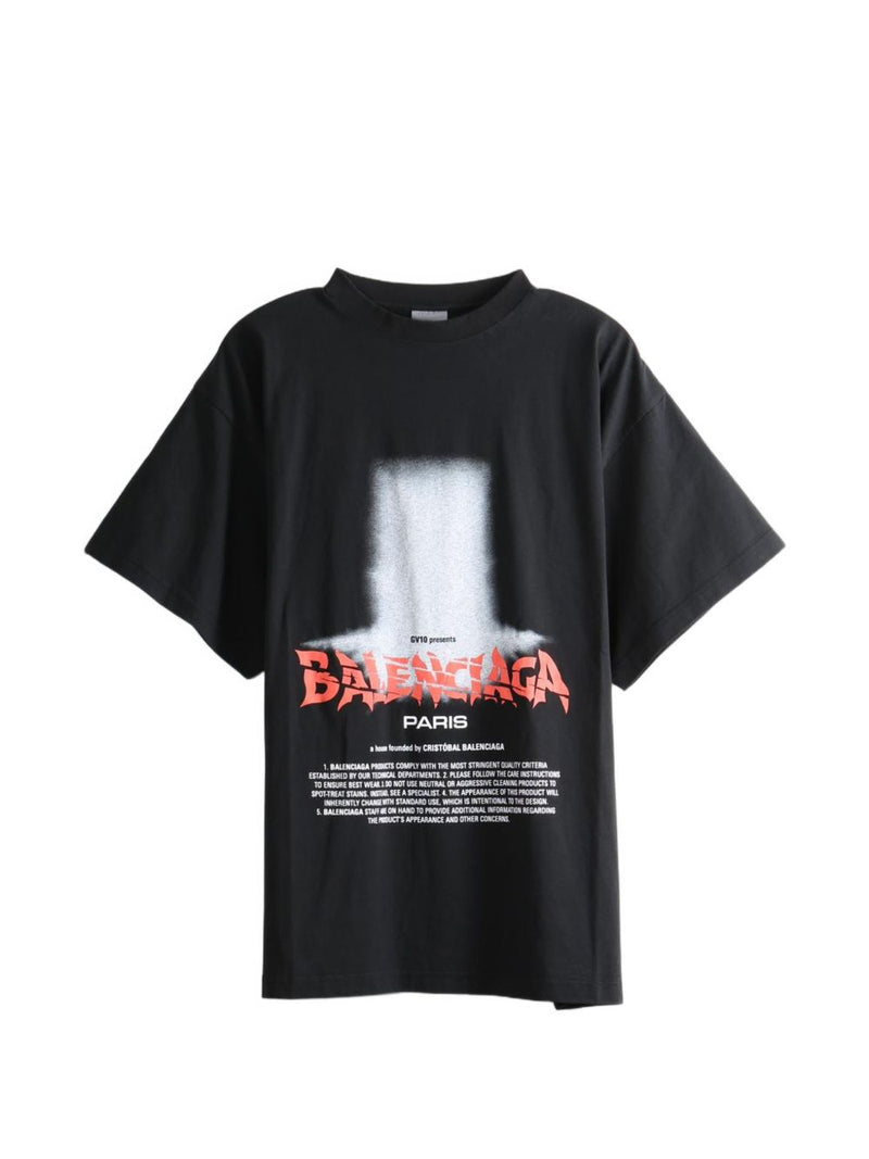 Balenciaga Balenciaga T-shirts and Polos BLACK