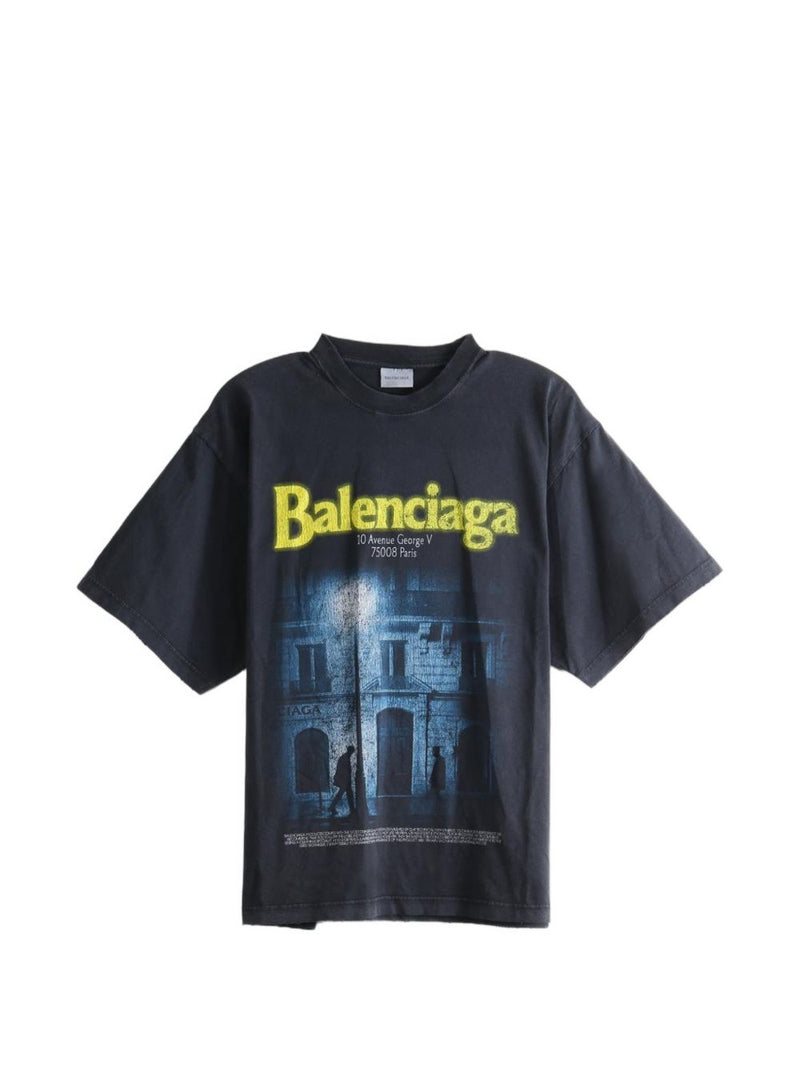 Balenciaga Balenciaga T-shirts and Polos BLACK