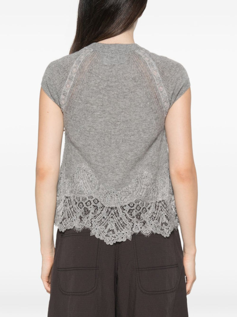Ermanno Scervino Ermanno Scervino Top GREY