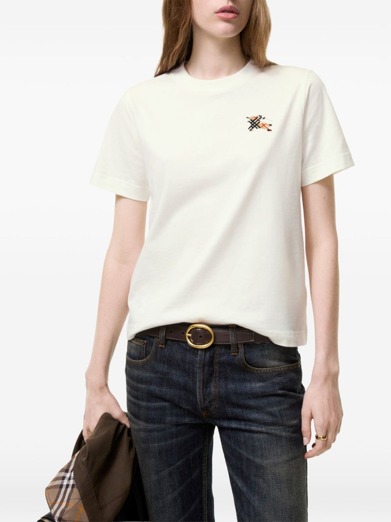 Burberry Burberry T-shirts and Polos WHITE