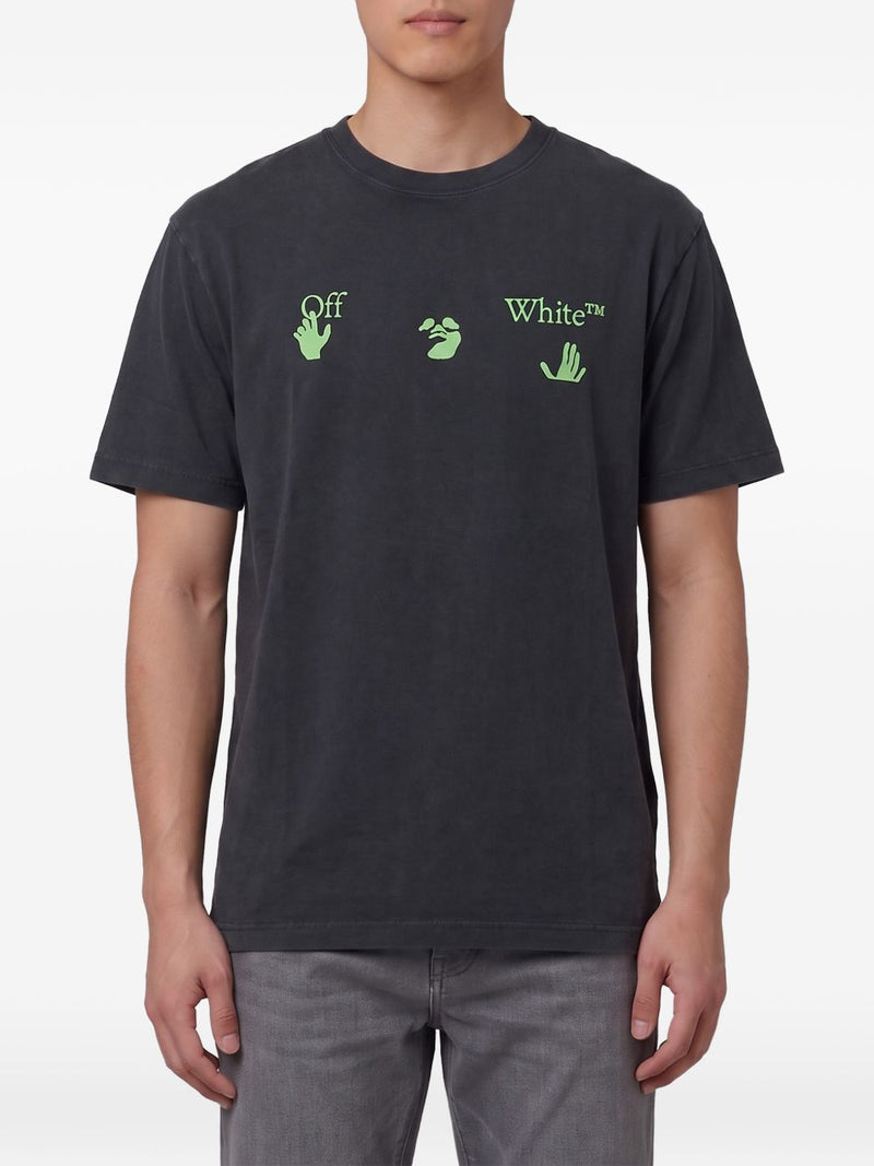Off White Off White T-shirts and Polos BLACK