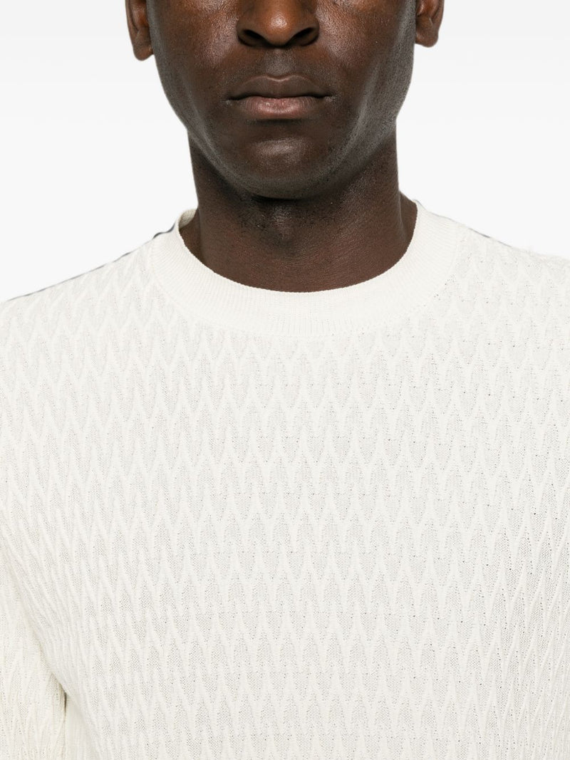 Emporio Armani Emporio Armani Sweaters WHITE