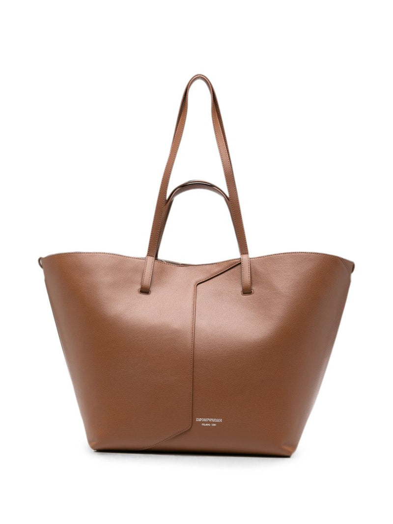 Emporio Armani Emporio Armani Leather Tote Bag