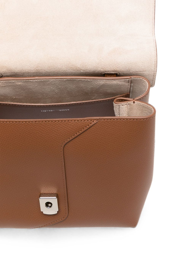 Emporio Armani Emporio Armani Leather Top Handle Bag