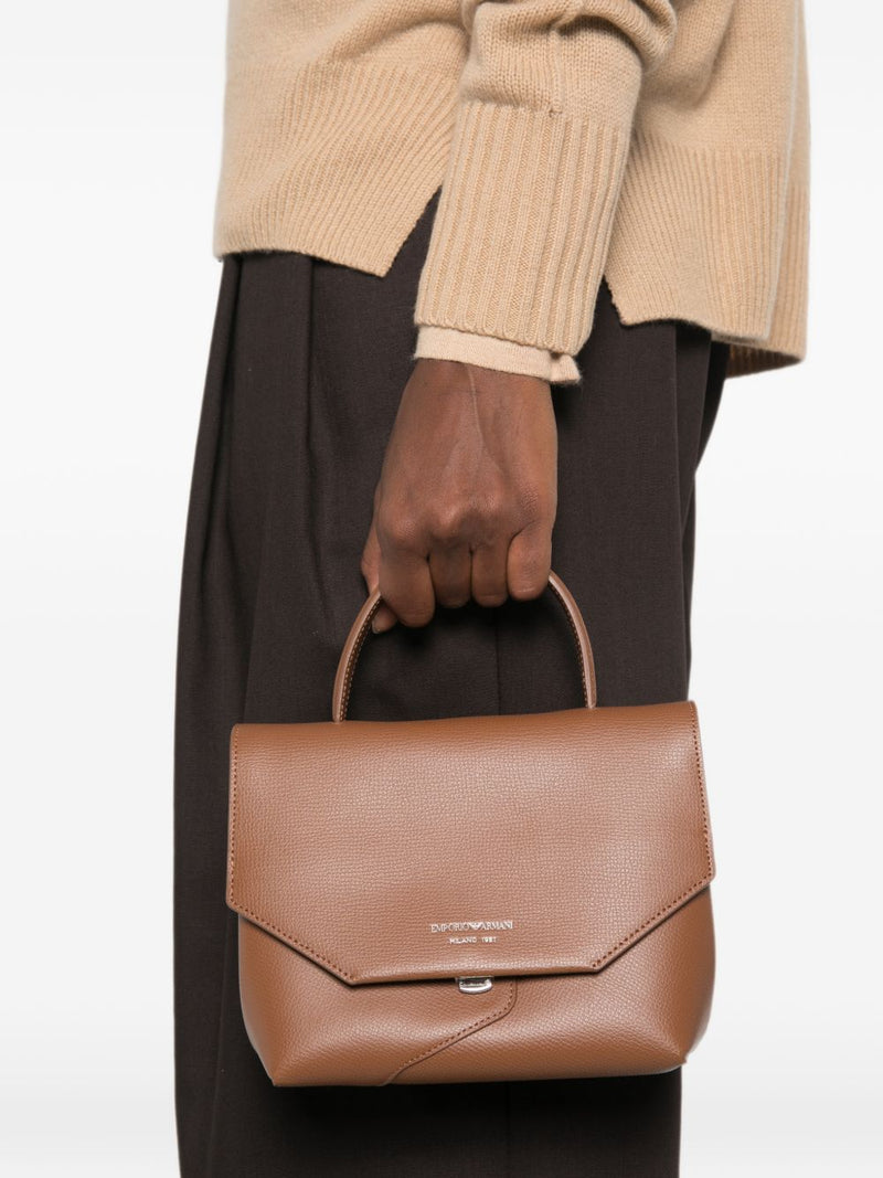 Emporio Armani Emporio Armani Leather Top Handle Bag