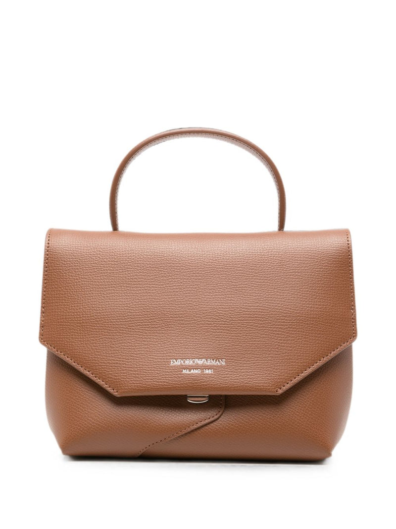 Emporio Armani Emporio Armani Leather Top Handle Bag