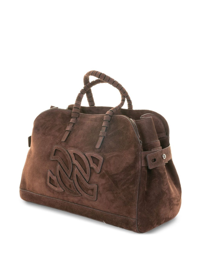Casadei Casadei Park Avenue Suede Bag