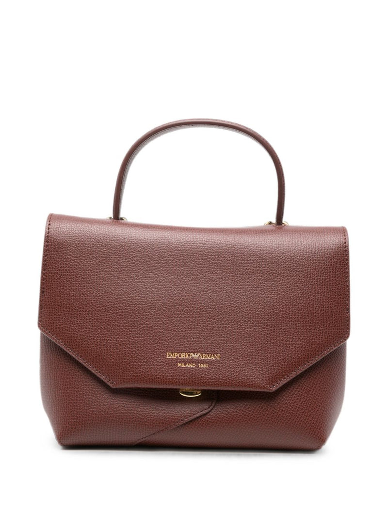 Emporio Armani Emporio Armani Leather Top Handle Bag