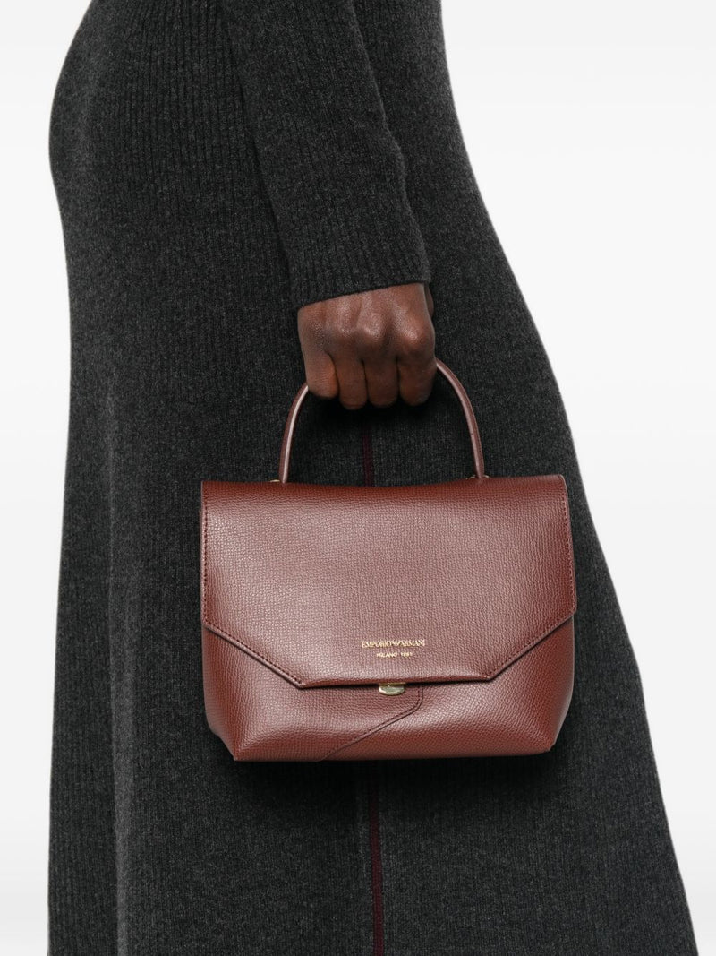Emporio Armani Emporio Armani Leather Top Handle Bag