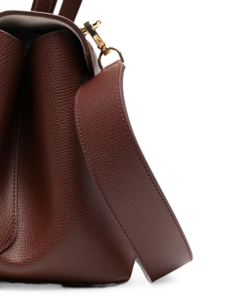 Emporio Armani Emporio Armani Leather Foldover Bag