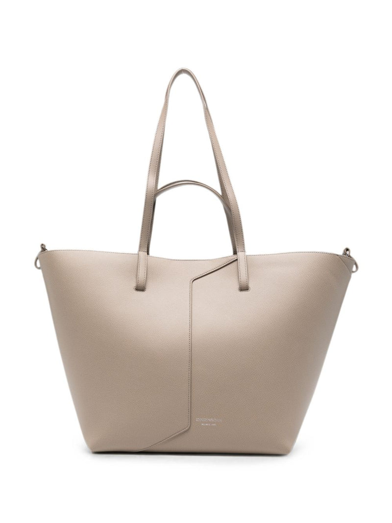 Emporio Armani Emporio Armani Leather Tote Bag