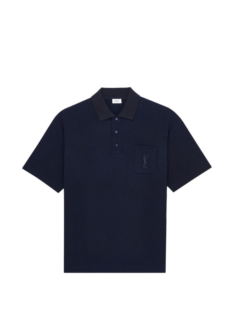 Saint Laurent Saint Laurent T-shirts and Polos NAVY
